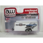 Auto World 1:64 Enclosed Trailer Squarebody USA