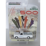 Greenlight 1:64 Chevrolet C-10 1967 Indianapolis 500 Official Truck white