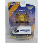 Greenlight 1:64 Ford Transit LWB High Roof 2020 West Palm Beach PD