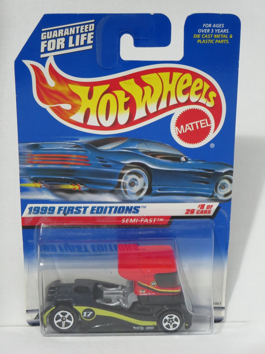 Hot Wheels 1:64 Semi-Fast red black HW1999