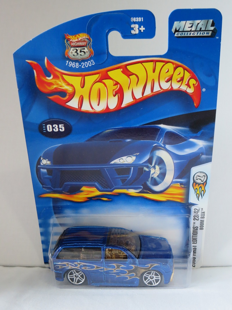 Hot Wheels 1:64 Boom Box blue HW2003