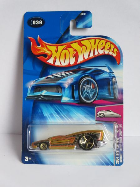 Hot Wheels 1:64 Hardnoze Chevy Monte Carlo 1974 gold HW2004