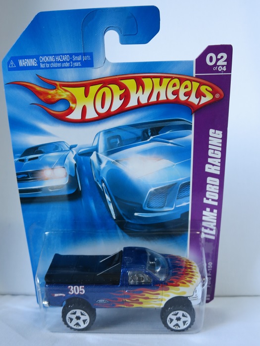 Hot Wheels 1:64 Ford F-150 blue HW2008