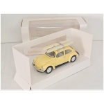 Norev Jet-car 1:43 Volkswagen Beetle 1303 1973 pastel yellow with Surfboards