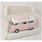 Norev Jet-car 1:43 Volkswagen Combi T2b Camper Van 1973 rose