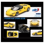 BBR 1:64 Ferrari 296 GTB giallo modena