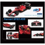 BBR 1:64 Ferrari SF23 #55 C.Sainz Monaco GP 2023