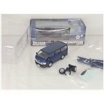 BM Creations 1:64 Toyota Hiace KDH200V 2015 RHD dark navy blue