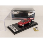 Hobby Japan 1:64 Honda CR-X SiR (EF8) 1989 with Engine Display Model red pearl