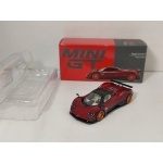 Mini GT 1:64 Pagani Zonda F Rosso Dubai LHD red