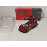 Mini GT 1:64 Pagani Zonda F Rosso Dubai RHD red