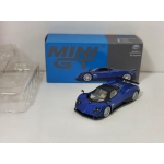 Mini GT 1:64 Pagani Zonda F RHD blu argentina
