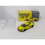 Mini GT 1:64 Chevrolet Corvette Z06 2023 RHD accelerate yellow