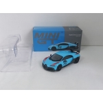 Mini GT 1:64 Bugatti Chiron Pur Sport LHD light blue