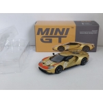 Mini GT 1:64 Ford GT Holman Moody Heritage Edition LHD gold