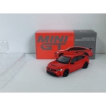 Mini GT 1:64 Honda Civic Type R 2023 RHD rally red with Advan GT wheels