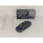 Mini GT 1:64 Mercedes-Benz EQS 580 4MATIC Nautical RHD blue metallic