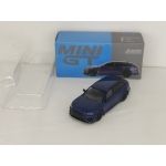 Mini GT 1:64 Audi ABT RS6-R LHD blue metallic