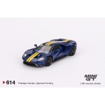 Mini Gt 1:64 Ford GT 2020 LHD sunoco blue