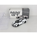 Mini GT 1:64 Chevrolet Corvette Z06 2023 LHD white