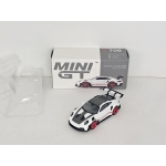 Mini GT 1:64 Porsche 911 (992) GT3 RS Weissach RHD 2023 white with pyro red