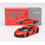 Mini Gt 1:64 Lamborghini Revuelto 2024 LHD arancio dac lucido