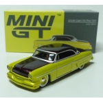 Mini GT 1:64 Lincoln Capri Hot Rod LHD 1954 lime yellow