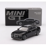 Mini GT 1:64 BMW i7 xDrive60 LHD 2024 black sapphire