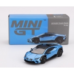 Mini GT 1:64 Lamborghini Huracan Sterrato LHD 2024 blu aegir