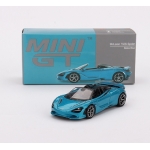 Mini GT 1:64 McLaren 750S Spider 2024 belize blue