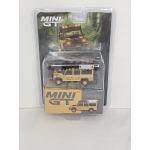 Mini GT 1:64 Land Rover Defender 110 Amazon Team Turkey Camel Trophy 1989