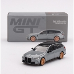 Mini GT 1:64 BMW M3 Touring (G81) Competition 2024 LHD brooklyn grey