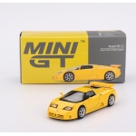 Mini GT 1:64 Bugatti EB110 Super Sport LHD 1995 giallo bugatti