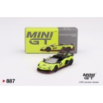 Mini GT 1:64 Lamborghini Aventador SVJ 63 Roadster 2022 LHD verde shock