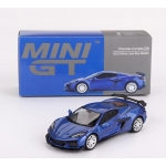Mini GT 1:64 Chevrolet Corvette C8 Z06 2023 LHD elkhart lake blue metallic