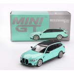Mini GT 1:64 BMW M3 M Performance Touring 2022 LHD mint green