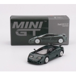 Mini GT 1:64 Bugatti EB110 GT 1995 LHD verde scuro