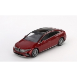 Mini GT 1:64 Mercedes – Benz EQS 580 4Matic 2024 LHD red metallic