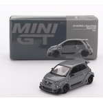 Mini GT 1:64 Fiat Abarth 595 LB-Works x Abas Works 2024 LHD grey