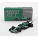 Mini GT 1:64 Aston Martin AMR24 #18 Lance Stroll Bahrain GP 2024