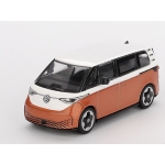 Mini GT 1:64 Volkswagen ID.Buzz Caravelle 2024 LHD candy white / energetic orange