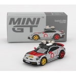 Mini GT 1:64 Porsche 911 (992) Dakar Uncle Rally 2024 LHD