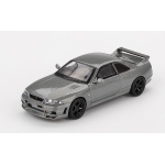 Mini GT 1:64 Nissan Skyline GT-R Nismo BCNR33 CRS 1993 RHD dark metal gray