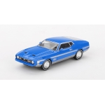 Mini GT 1:64 Ford Mustang Mach 1 1971 LHD grabber blue