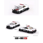 Mini Gt 1:64 Nissan Skyline GT-R R34 Kaido Works V2 Aero Japan Police