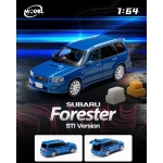 ModelModel 1:64 Subaru Forester SG9 Sti blue