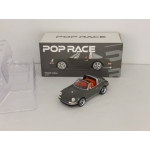 Pop Race 1:64 Porsche Singer Targa grey metal