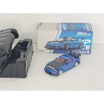Pop Race 1:64 Mazda RX7 Re-Amemiya Widebody blue chrome