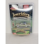 Racing Champions 1:64 Chevrolet Impala Lowrider 1958 green with 1 figure
