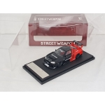 Street Weapon 1:64 Nissan Skyline GT-R ER34 LBWK ADVAN open hood